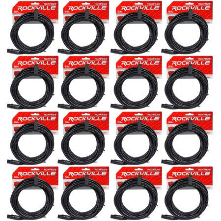 Black XLR to 1/4 TRS Balanced Cables X631445