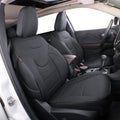Custom Fit Neoprene Car Seat Covers Black C23356