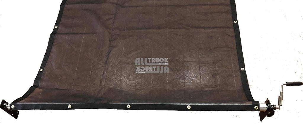 Manual Hand Crank Truck & Trailer Tarp Roller with Lock Lever G253938