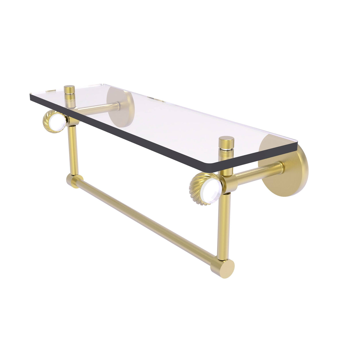 Glass Shelf with Towel Bar N756