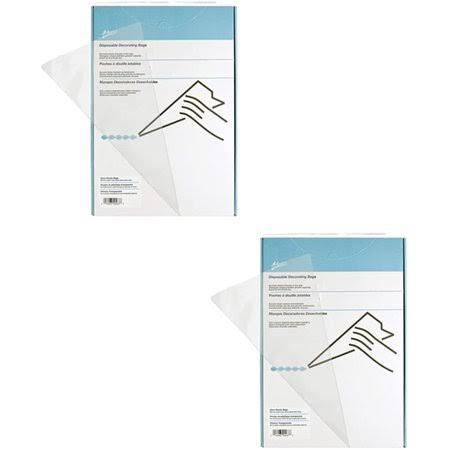Clear Soft Pastry Bag 1000 PC 2 Sets 18'' P543