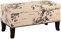Linen Ottoman R68408