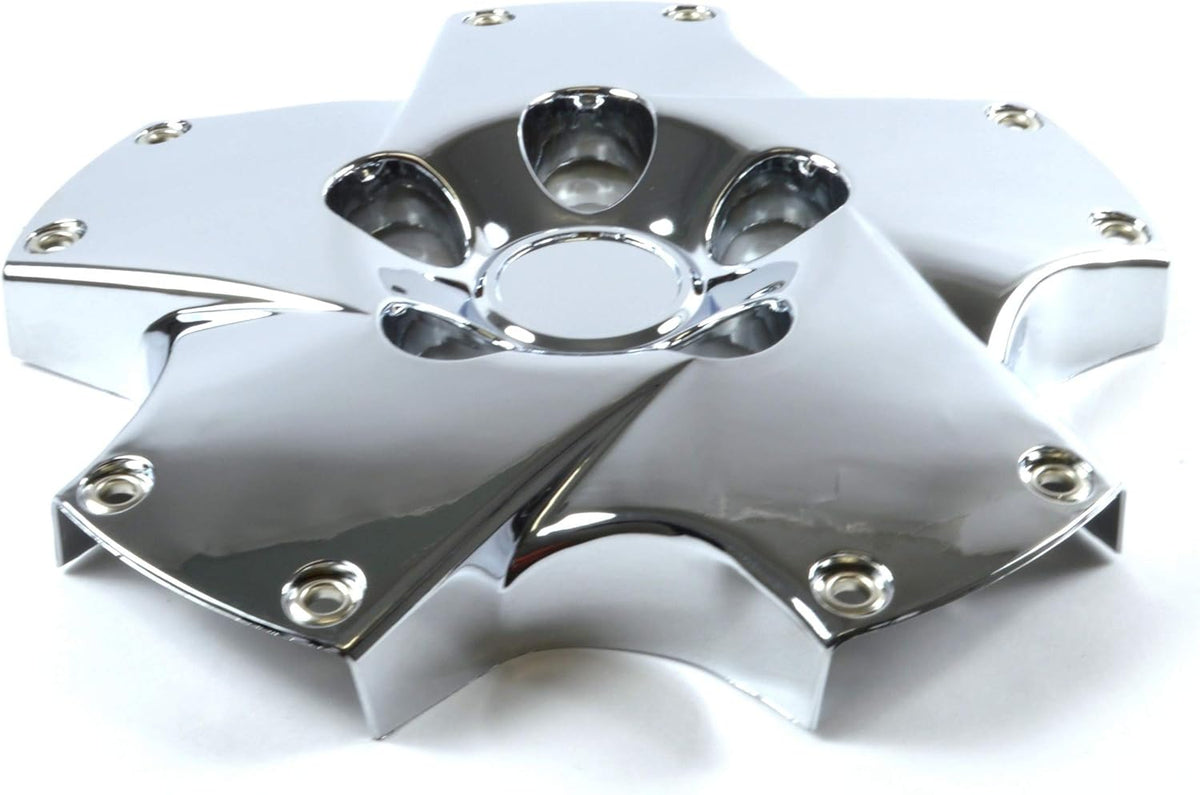 Set of 4 18 inch 5 Spoke Chrome Wheel Hub Center Caps M7685