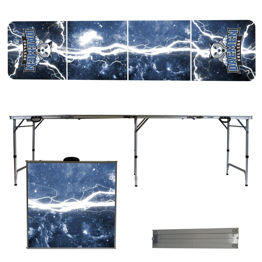 8 Foot Portable Folding Tailgate Table Q942