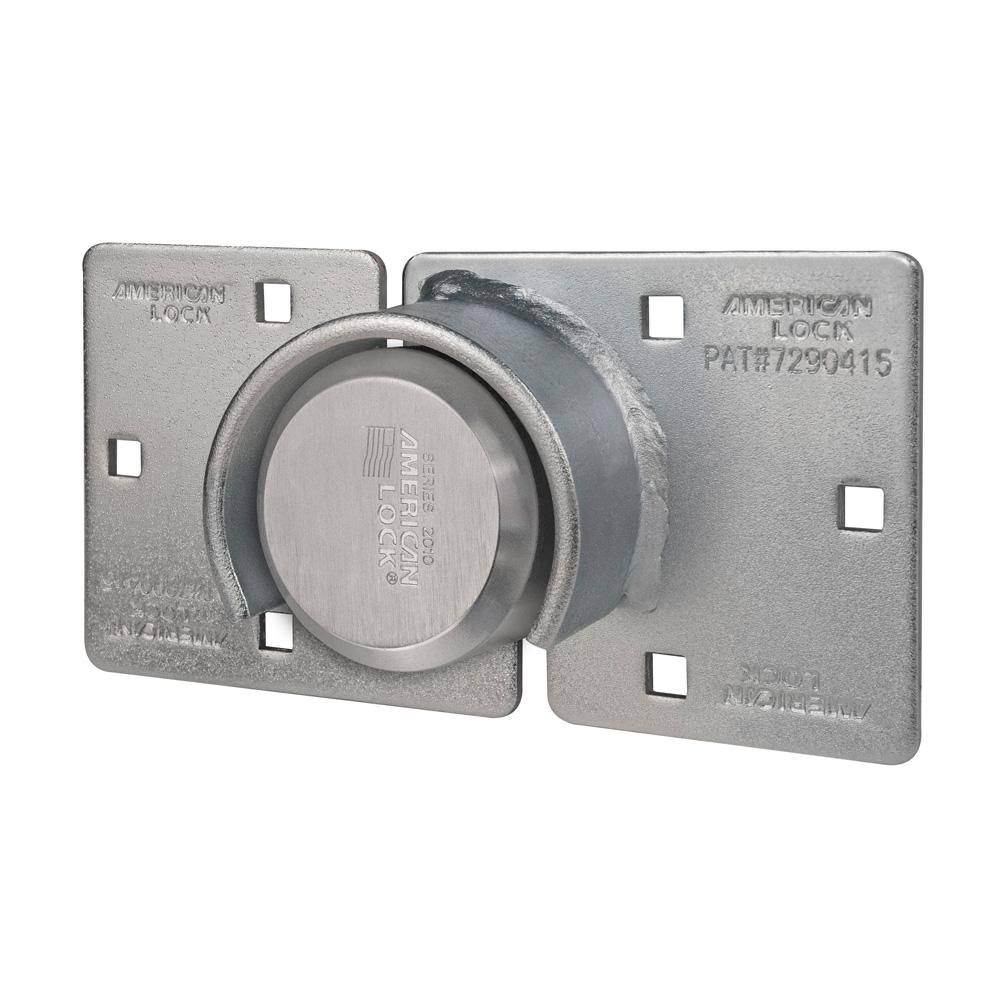 Solid Steel Rekeyable Padlock with Hasp O51885