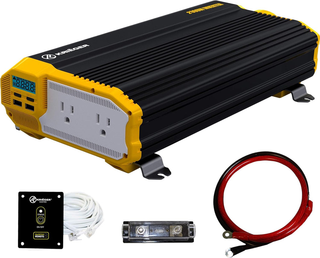 2000 Watts 12V to 110V Modified Sine Wave Power Inverter Z254
