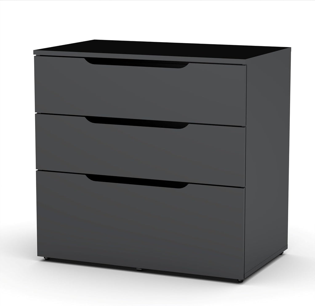 White 3-Drawer Filing Cabinet K126