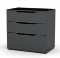 White 3-Drawer Filing Cabinet K126
