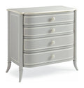Gray Four Drawer Nightstand H8700