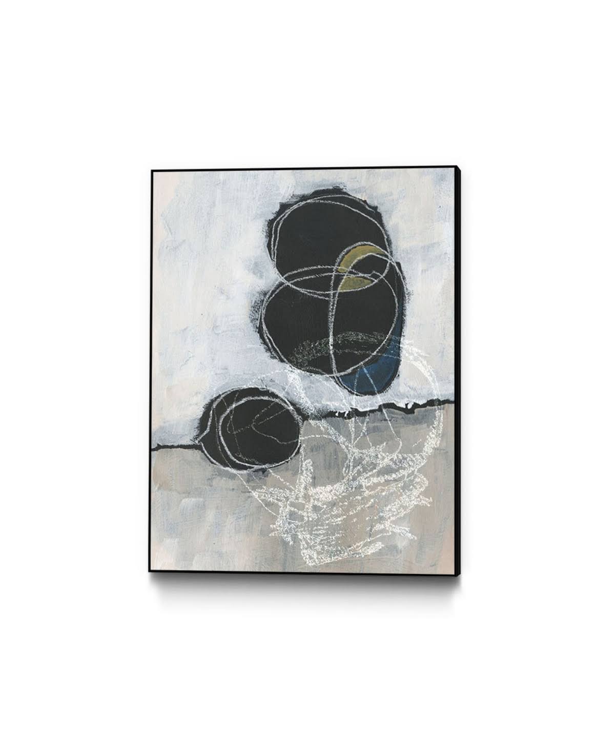 Framed Canvas Art Block V572