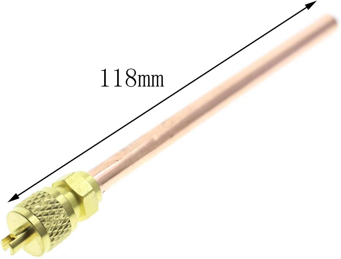 HVAC AC Schrader Valve Core Remover Cap Tube 1/4 SAE G72902