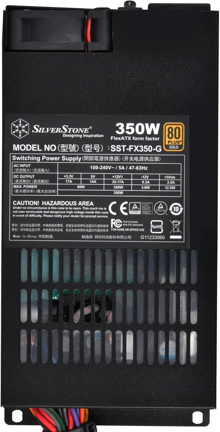 350 Watt Flex ATX Power Supply 80 Plus Gold R6798