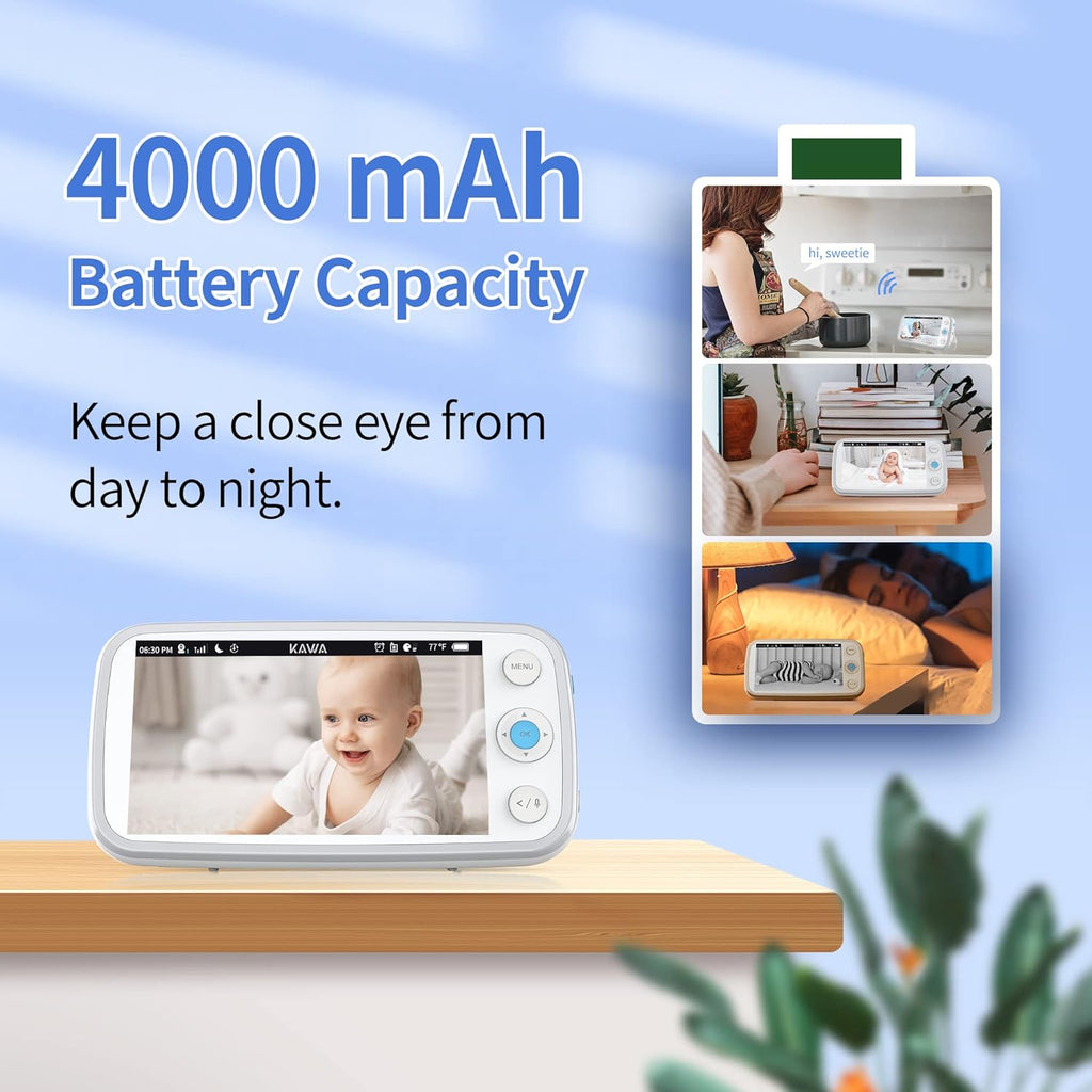 Baby Monitor with 2 Cameras and Audio X510
