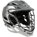 Lacrosse Helmet Black Cage in Silver J18652