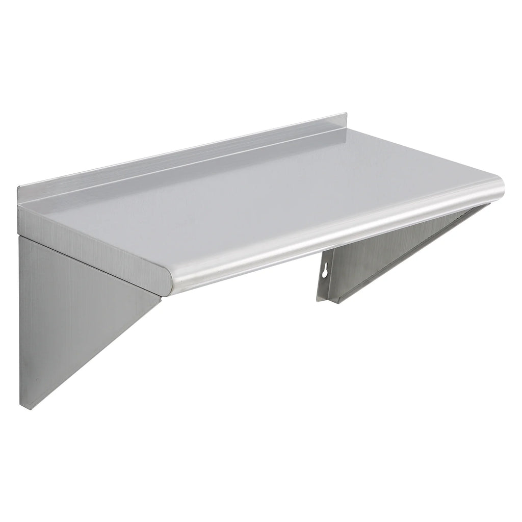 Stainless Steel 24" x 12" Wall Mounted Shelf Z475