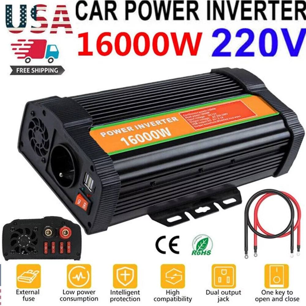 8000 Watts Pure Sine Wave Power Inverter C492