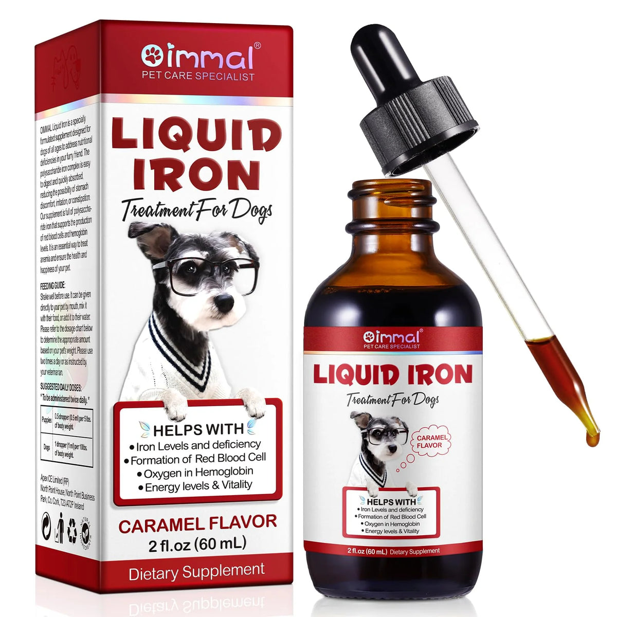 Liquid Iron Supplements for Dogs with Vitamin C and B12 A5762