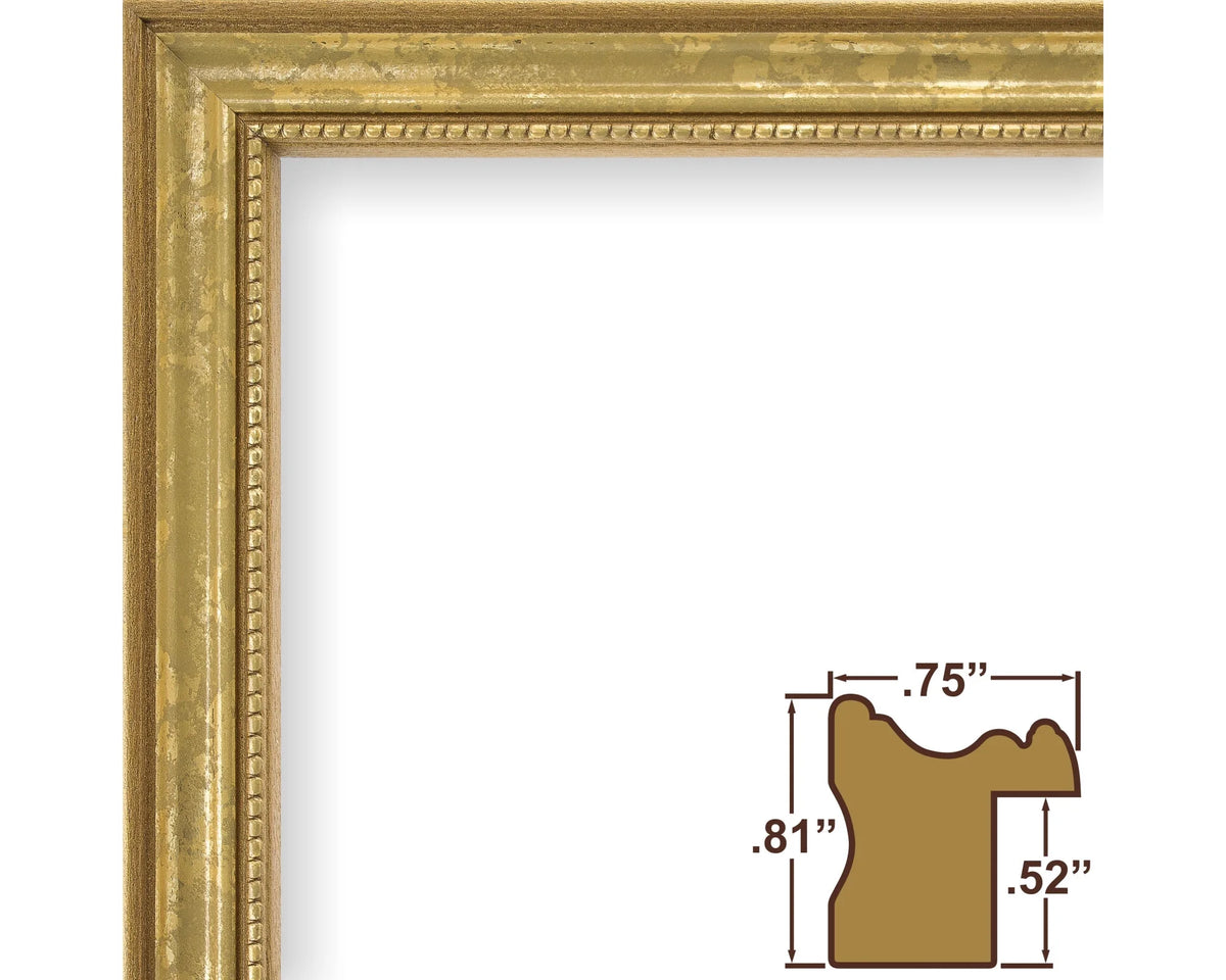10x11 Ornate Gold Picture Frame Set of 4 G164910