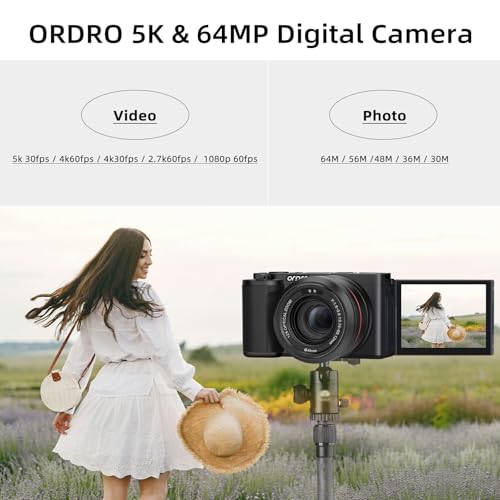 5K Mirrorless Camera 12x Optical Zoom C8981