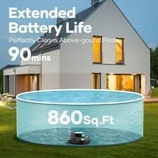 Cordless Robotic Pool Cleaner J24808