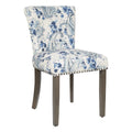 Paisley Blue Dining Chair H1165