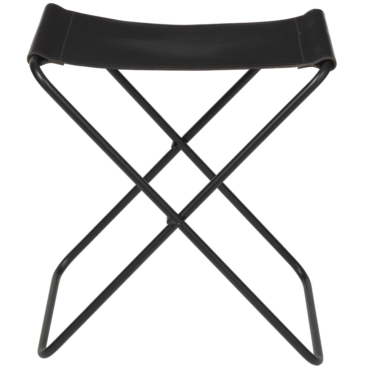 Black Folding Stool S420052
