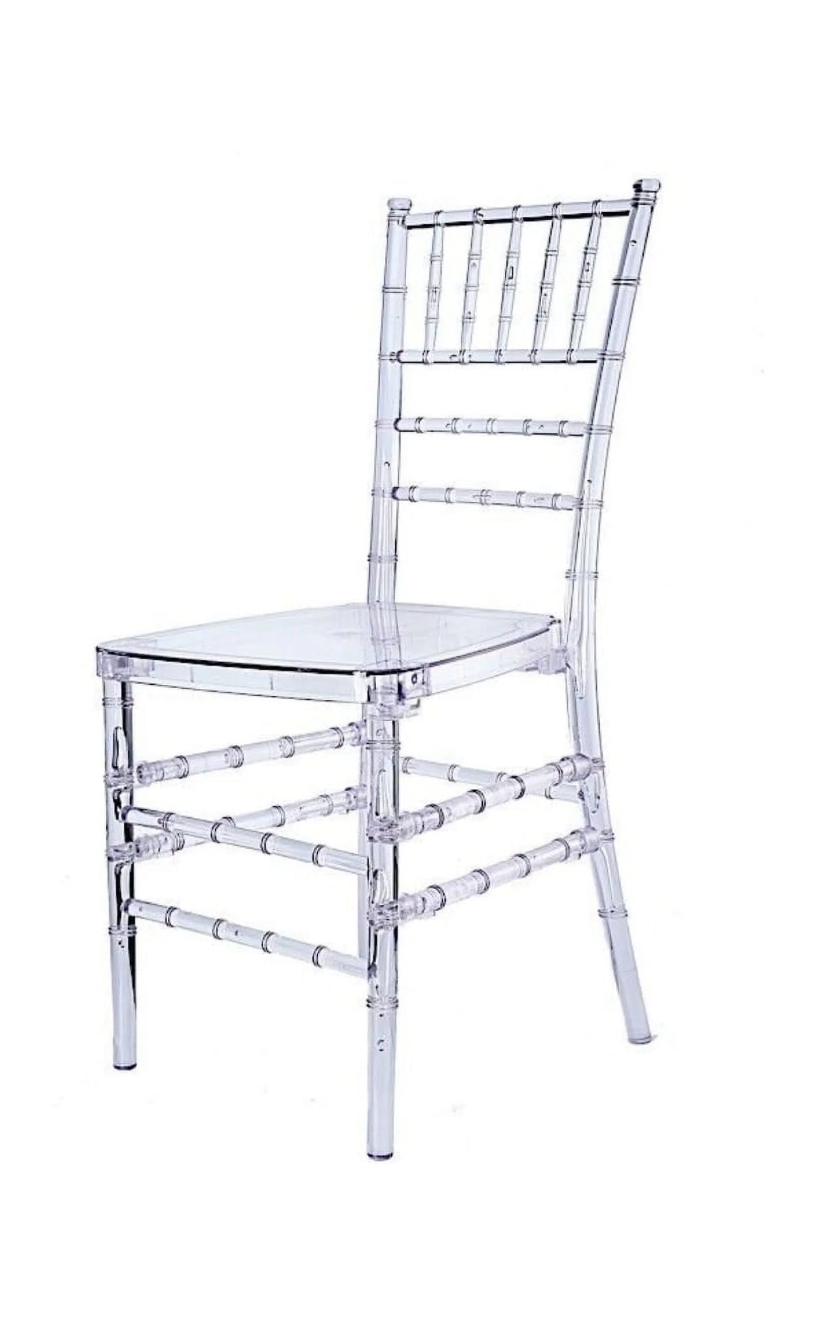 Clear 36-inch Tall Acrylic Transparent Resin Chairs E69028