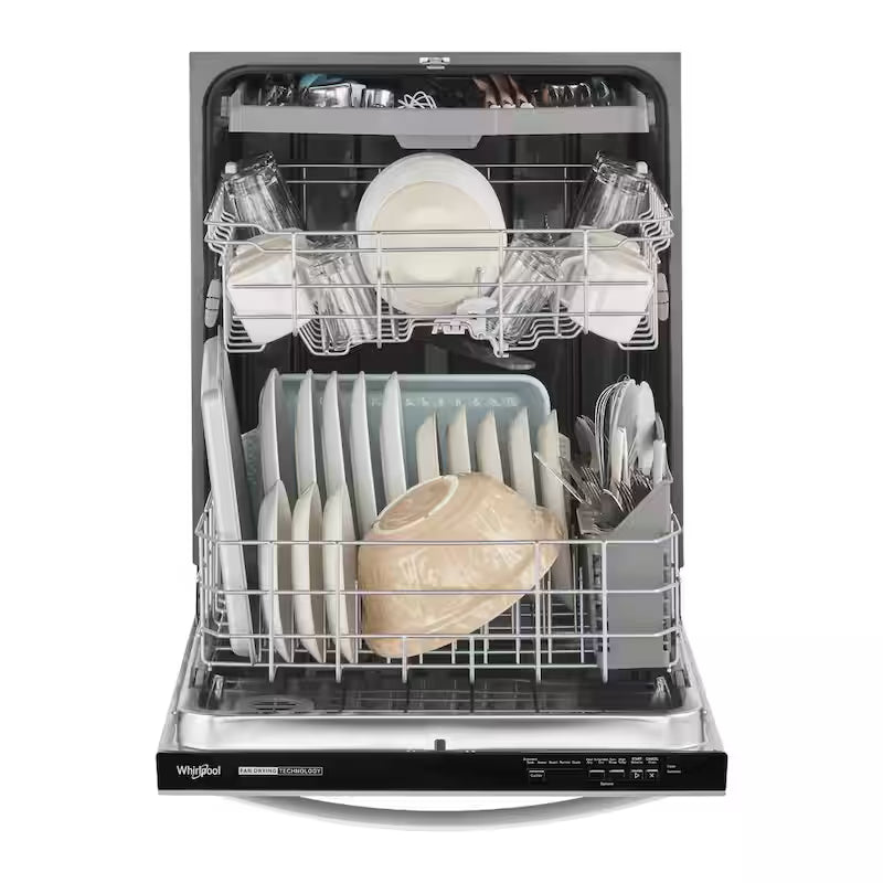 Fingerprint Resistant Stainless Steel Dishwasher with 3rd Rack Y11154