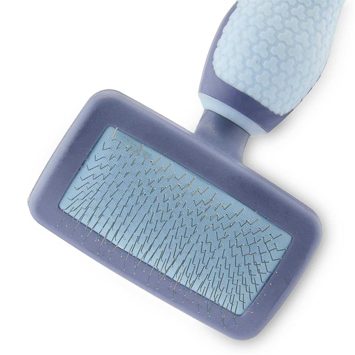 Plastic Dog Grooming Brush with TPR Grip N9619