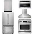 36 Gas Range, Range Hood, Microwave, Refrigerator, Dishwasher X169096