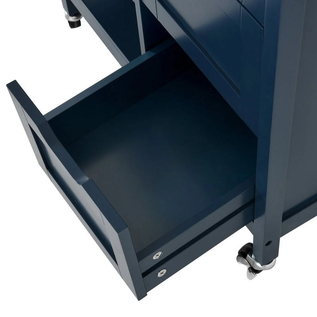 3 Tier Rolling Kitchen Island Cart with Storage D710