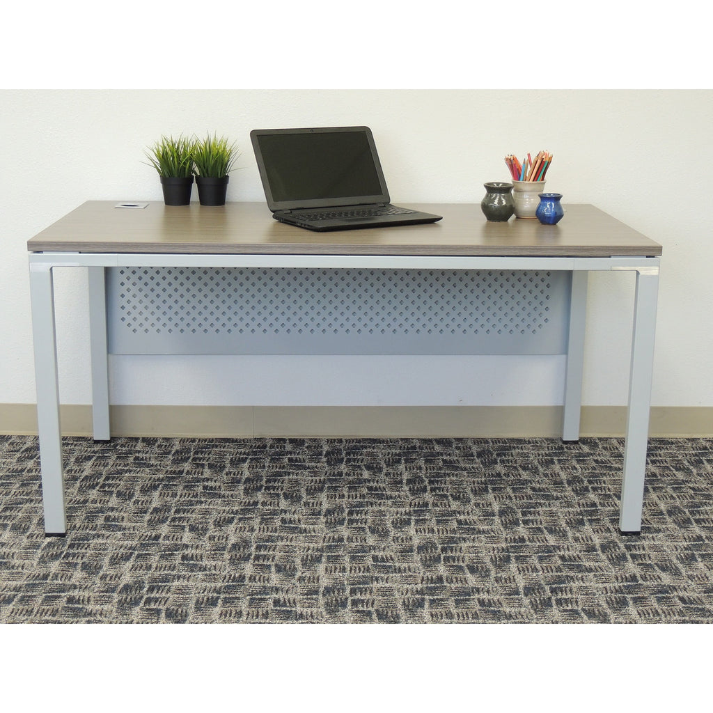 Single Desk, 71" x 30" Desk Top, Driftwood O439