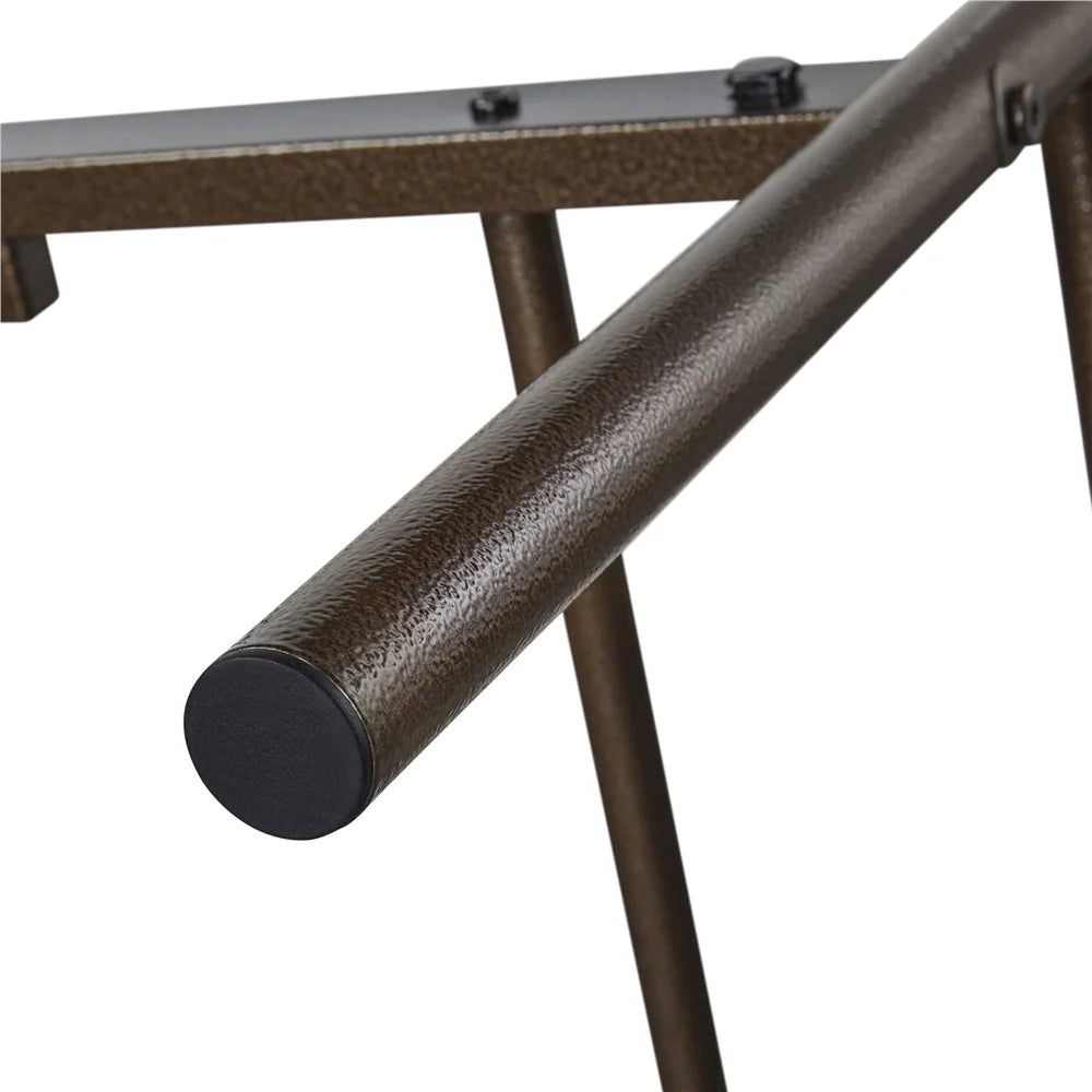 Black Metal Platform Twin Bed Z2604
