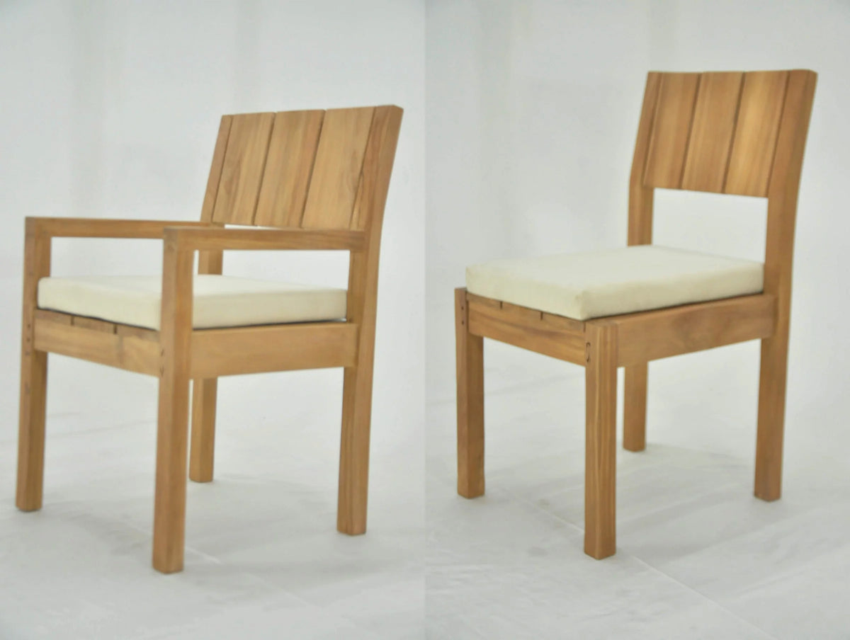 Grade-A Teak 3 Pc Outdoor Dining Set T32163