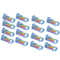 King Kool Lounge Floating Swimming Pool Lounger with Cupholder 16 Pack L595