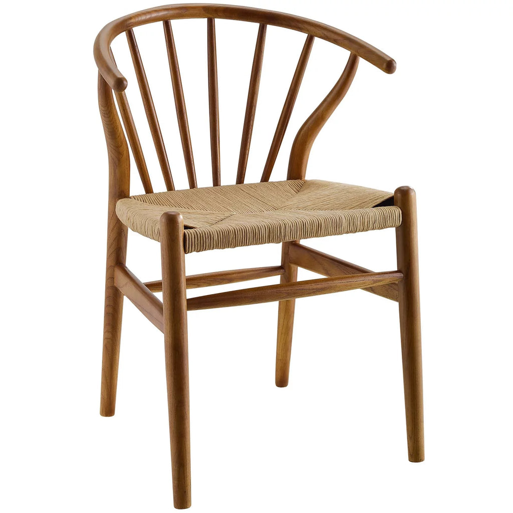 Walnut Wood Dining Side Chair W6177