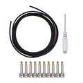 DIY Guitar Pedal Board Cable Kit with 10 Solder Free Plugs P9230