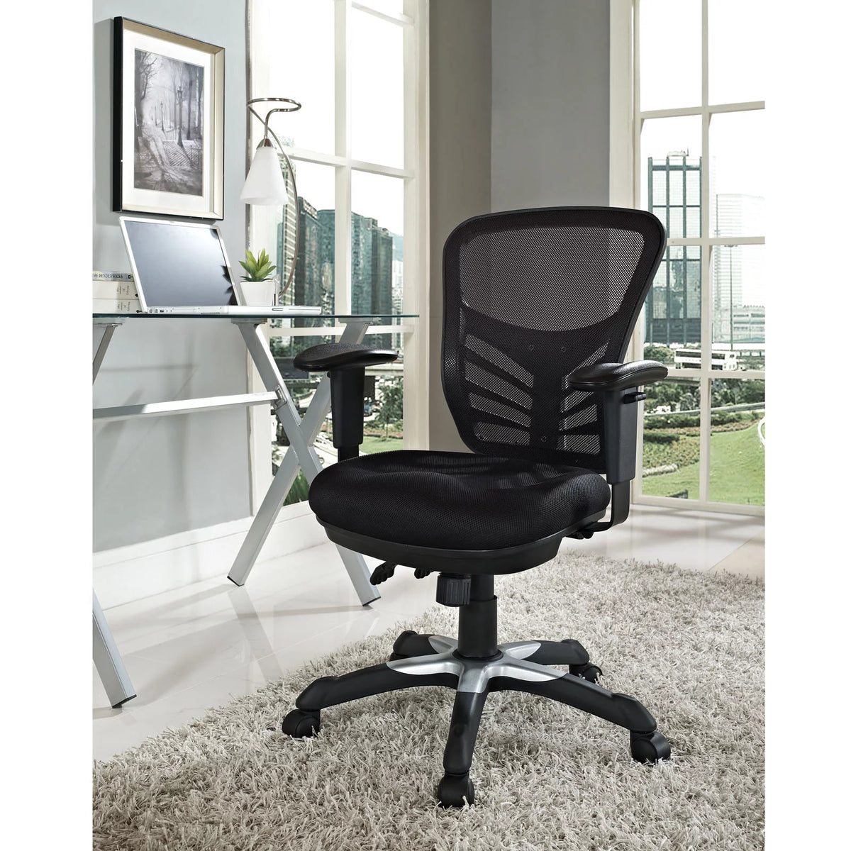 Black Mesh Office Chair A5100
