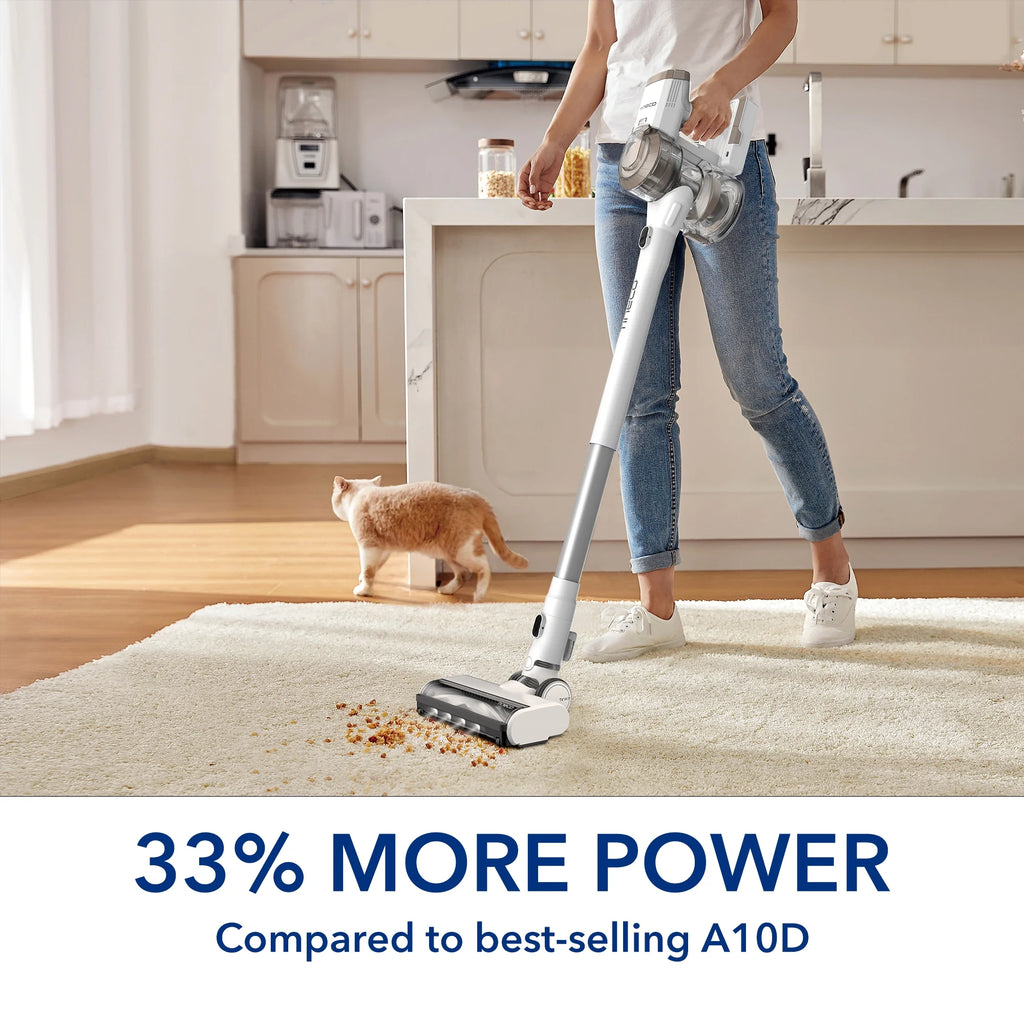 Cordless Stick Vacuum Cleaner with ZeroTangle Brush Head F830561