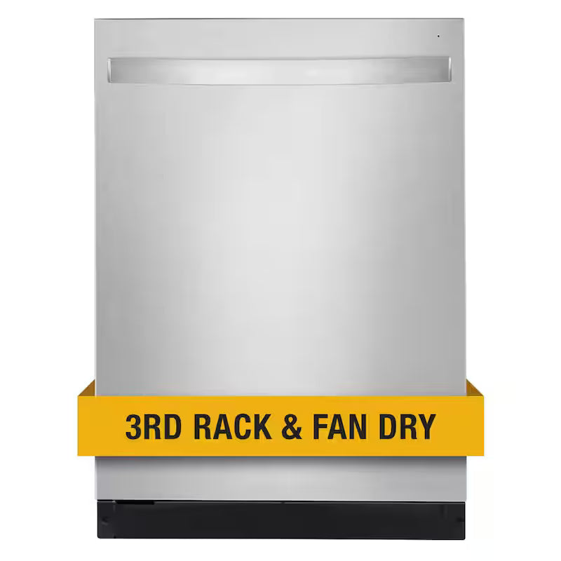 Fingerprint Resistant Stainless Steel Dishwasher with 3rd Rack Y11154