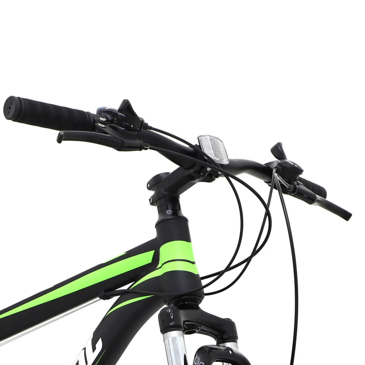 26 Inch Full Suspension Mountain Bike 21 Speed Black O698