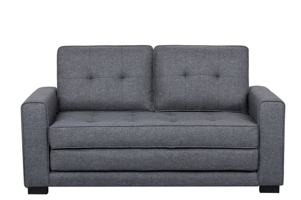 Convertible Sleeper Loveseat Dark Gray G618