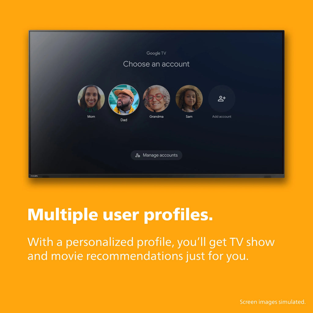 55 Class 4K Ultra HD Google Smart LED TV M737