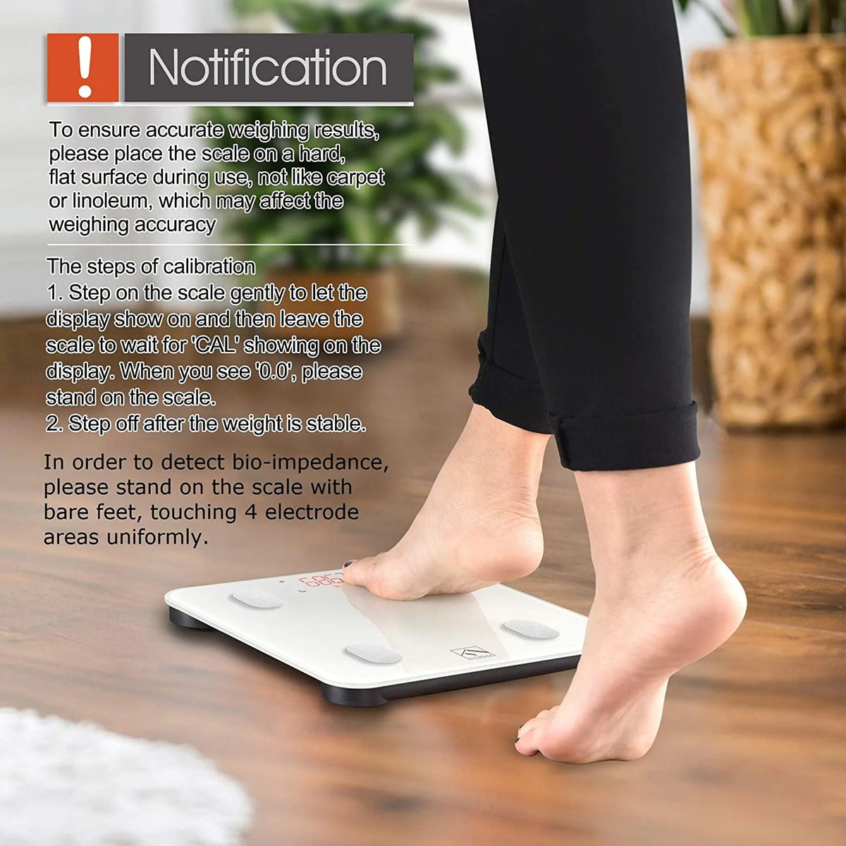 Bluetooth Body Fat Scale P5032