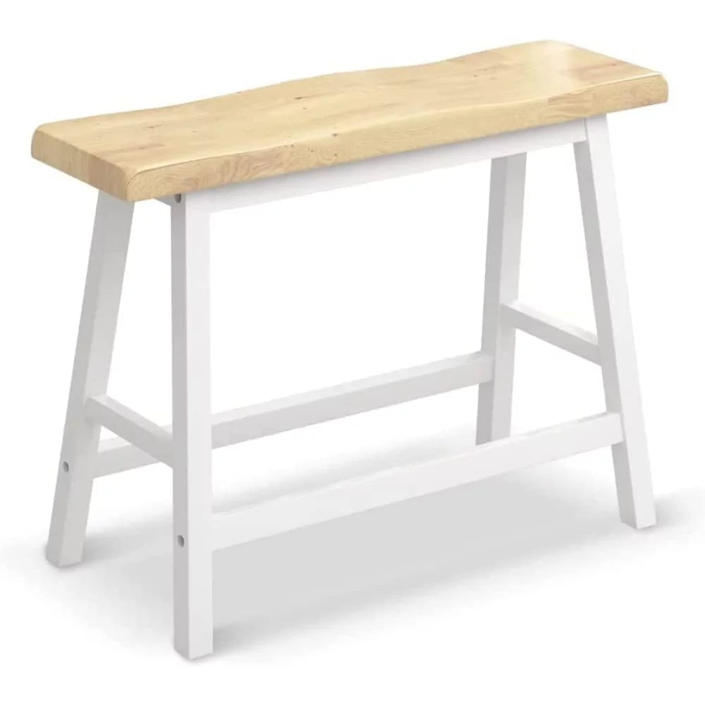 Rubber Wood 4-Person Bar Dining Table Set Z265