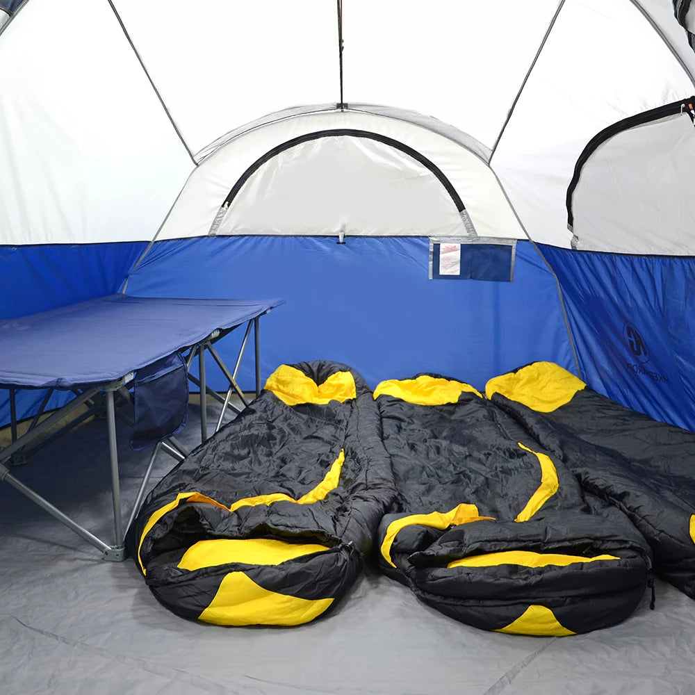 12 Person Waterproof 3 Room Camping Tent U805842