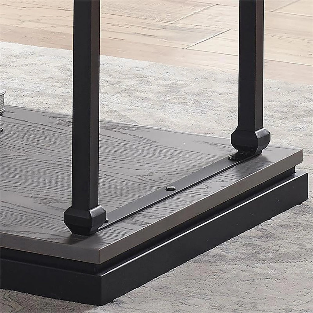 Wood 1-Shelf Coffee Table Q25541