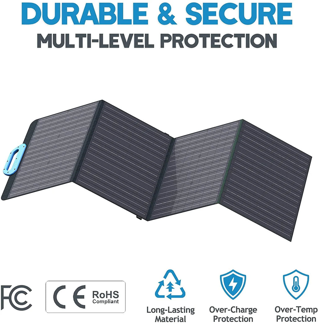 120W Foldable Portable Solar Panel C119
