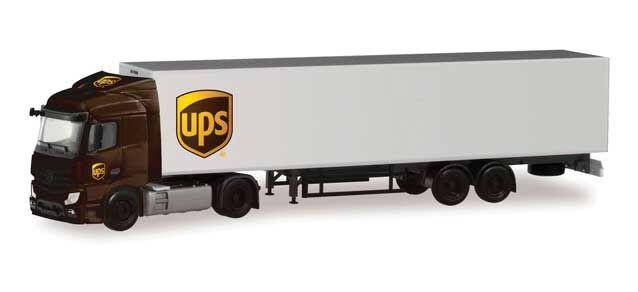 Mercedes-Benz Actros Tractor with Dry Van Trailer HO Scale V36106