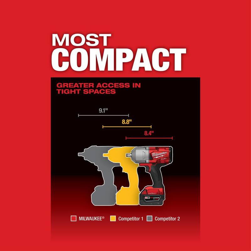 18V Lithium-Ion Brushless Cordless 1/2 in. Impact Wrench A451